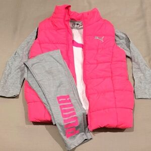 Puma girls 3 piece set